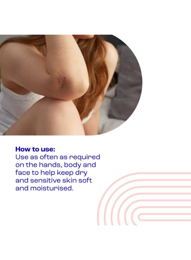 اي45 E45 لوشن مرطب للبشرة 200 مل – لوشن للجسم – مرطب يومي لترطيب طويل الأمد للبشرة الجافة والحساسة – يحمي من الجفاف ويقلل الاحمرار والتقشر - Image 2